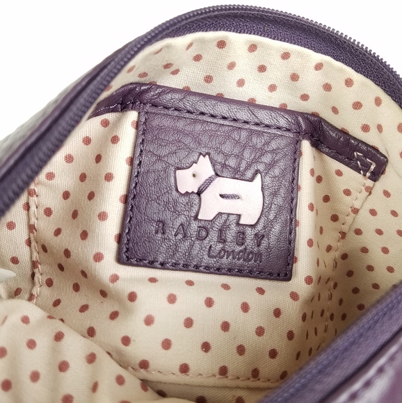 Radley London purple birdie wristlet - Picture 7 of 8